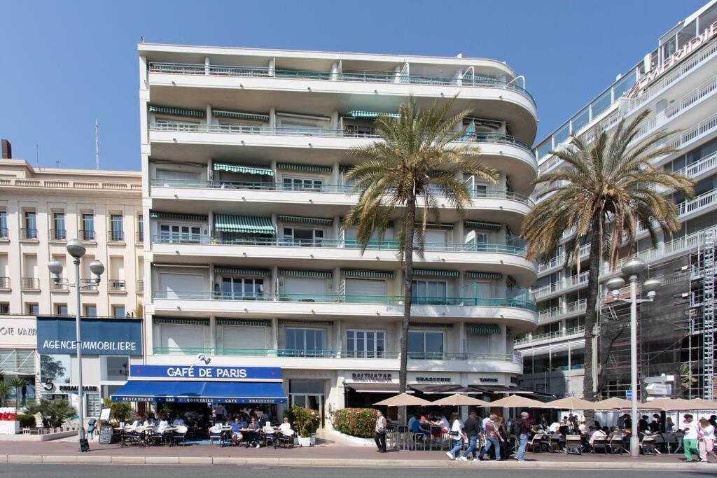 L14 2p Promenade Vue Climatise, Spacieux/ Balcon Apartment Nizza